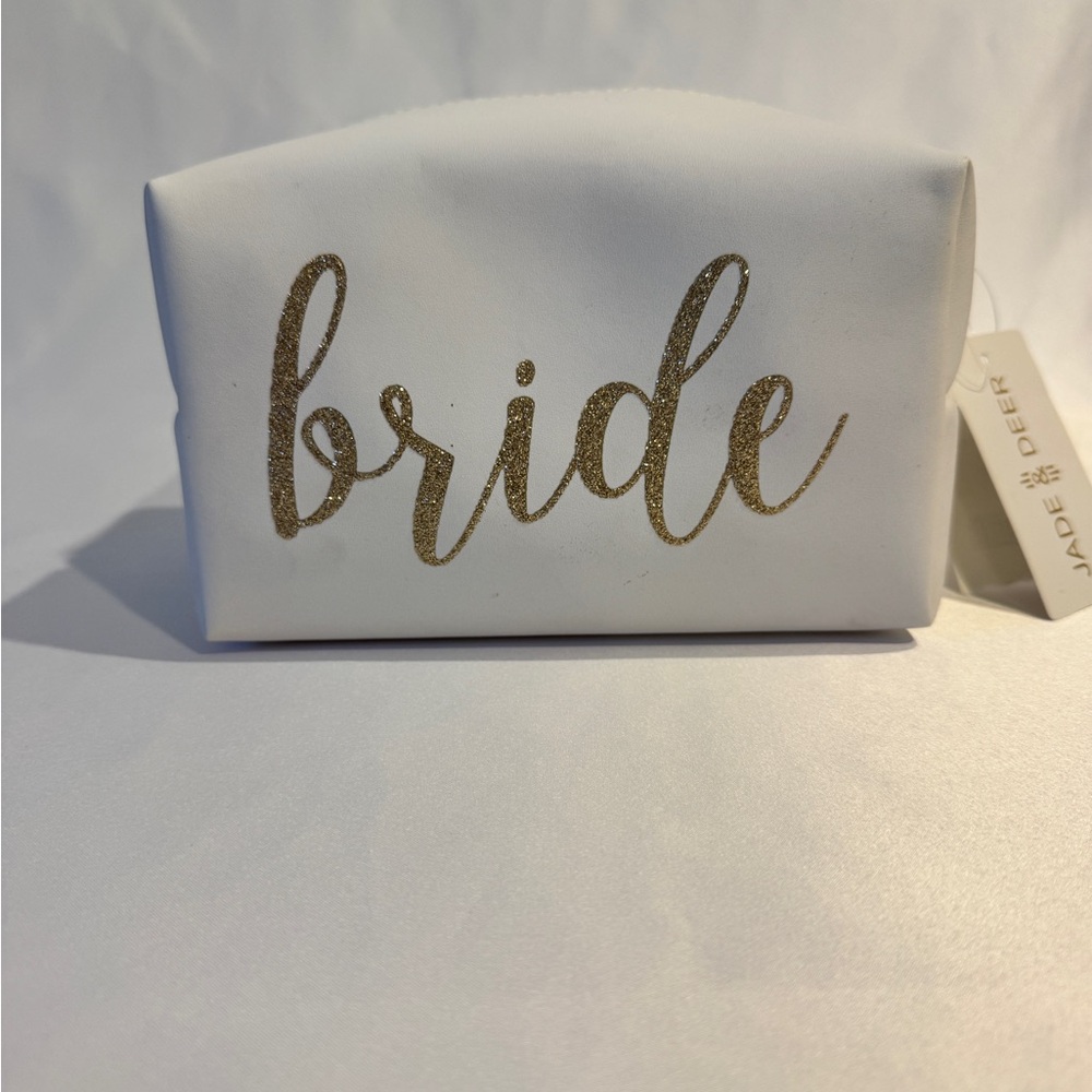 White Bride Makeup Bag